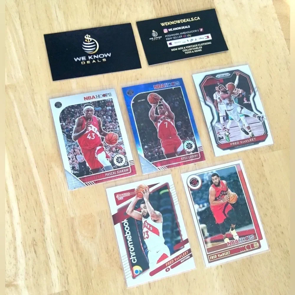 5 Toronto Raptors Panini Assorted Trading Cards - Picture 8 of 8